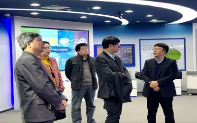 合肥数据资源局陈睿局长一行莅临泰豪参观考察