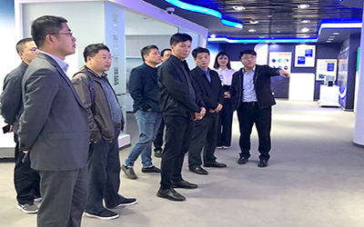 宜春市宜阳新区党工委书记于贵龙一行莅临泰豪调研考察
