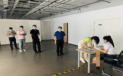 直击｜ 公司开展核酸检测工作，织紧疫情防控网