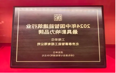 携手智建前行丨荣获最具影响力品牌企业